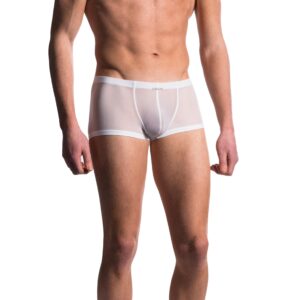 Manstore kurze Boxershorts weiss