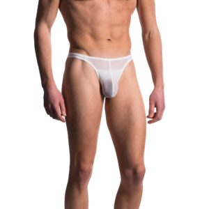Manstore Push Up String weiss