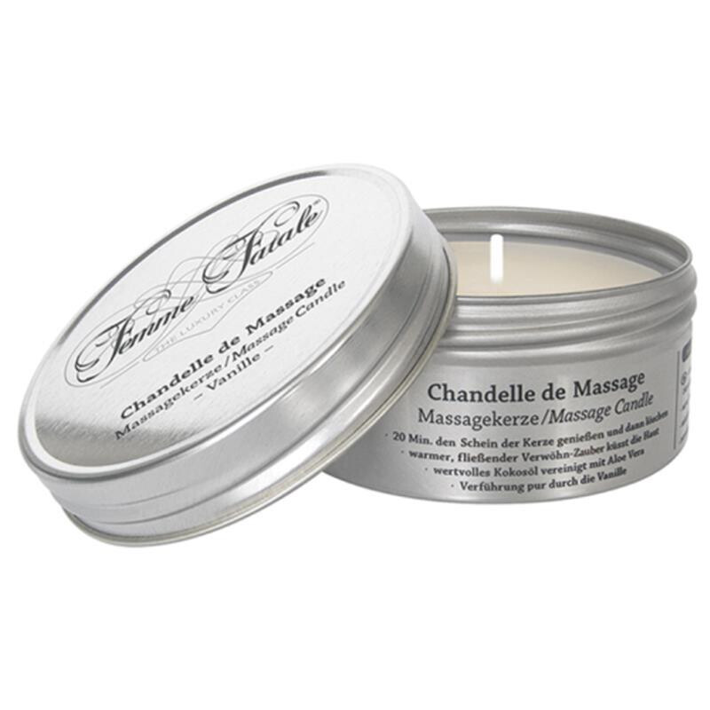 Massagekerze Femme Fatale Chandelle de Massage Vanille 125 ml 1 Massagekerze Femme Fatale Chandelle de Massage Vanille 125 ml