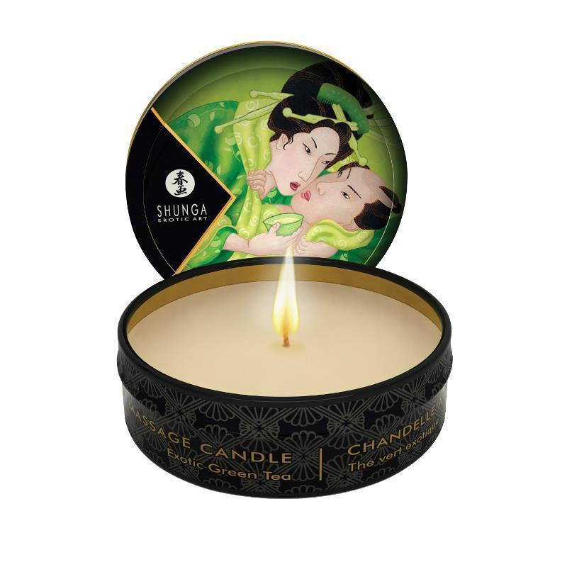 Massagekerze SHUNGA Massage Candle Zentuide/Green Tea 30 ml 1 Massagekerze SHUNGA Massage Candle Zentuide/Green Tea 30 ml