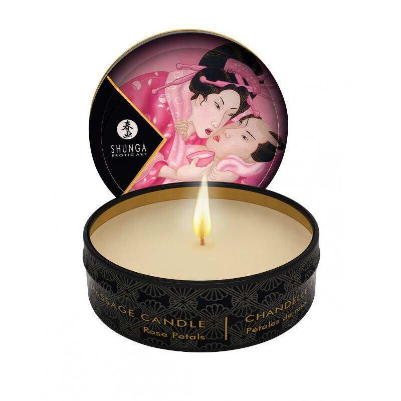 Massagekerze SHUNGA Massage Candle Aphrodisia/Rose Petals 30 ml 1 Massagekerze SHUNGA Massage Candle Aphrodisia/Rose Petals 30 ml
