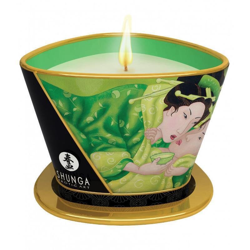 Massagekerze SHUNGA Massage Candle Zentuide/Green Tea 170 ml 1 Massagekerze SHUNGA Massage Candle Zentuide/Green Tea 170 ml