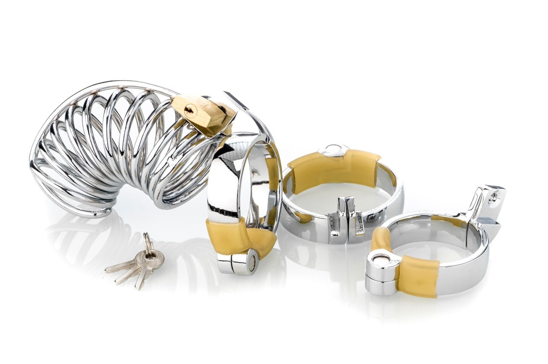 Peniskäfig Dicke Raupe 10 x 3,5 cm 1 Peniskäfig Dicke Raupe 10 x 3,5 cm