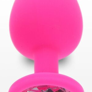 Analplug Juwel Pink 9 x 4 cm