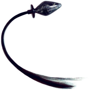 DARK SERIES Glas Plug Pony Tail large