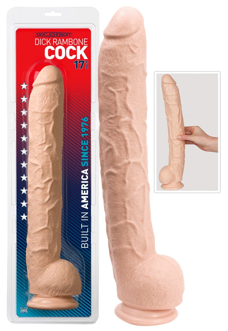 Rambones Realistic Mega Dildo, 42,5 x 6 cm 1 Rambones Realistic Mega Dildo, 42,5 x 6 cm