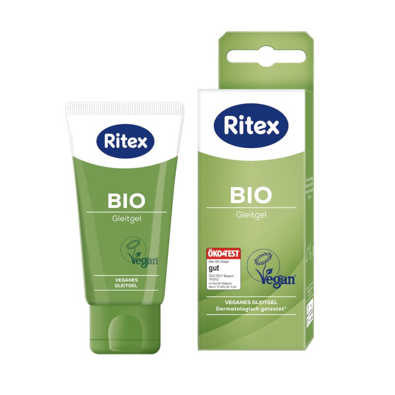 Ritex BIO Gleitgel 50 ml 1 Ritex BIO Gleitgel 50 ml