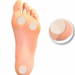 Standfußschrauben mit Schutzkappen – Weiß