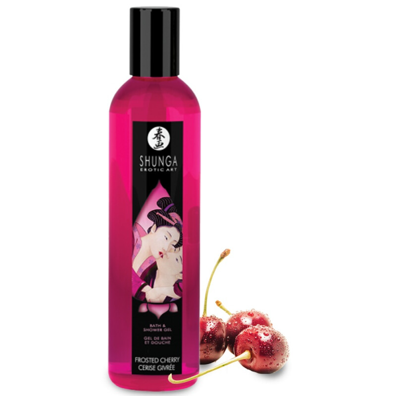 SHUNGA Bath & Shower Gel Frosted Cherry 60 ml 1 SHUNGA Bath & Shower Gel Frosted Cherry 60 ml