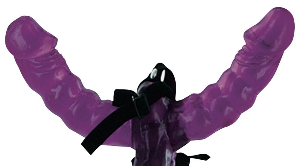 Strap-On Doppelvergnügen 15 x 4 cm 1 Strap-On Doppelvergnügen 15 x 4 cm