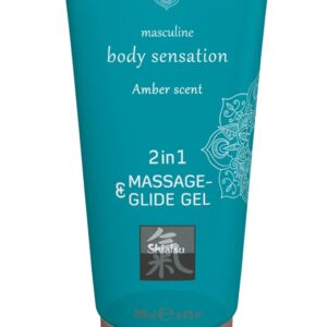 Massage & Glide Gel 2in1 Amber Scent 200 ml