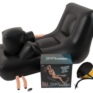 Sex-Liege mit Stoßfunktion Dark Magic Thrusting Bed