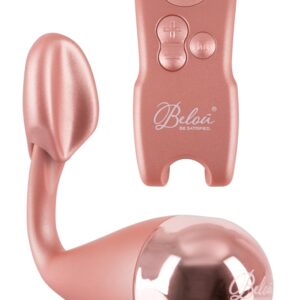 Vibro-Ei Belou mit Klitorisreizarm Rosa