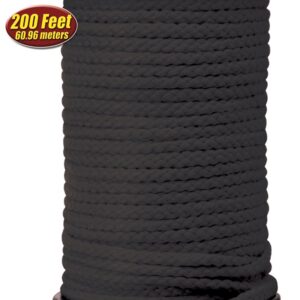 Bondage-Seil (60 Meter lang) Fetish Fantasy Series Schwarz