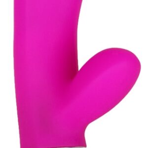 Sehr weicher Rabbitvibrator mit 2 Motoren und Haltering XOUXOU Lila
