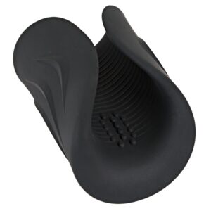 Masturbator mit Heizfunktion und 7 Vibrationsmodi Rebel Schwarz