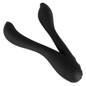 Biegsamer weicher Doppelvibrator mit 2 Motoren und 7 Vibrationsmodi Jülie Schwar...