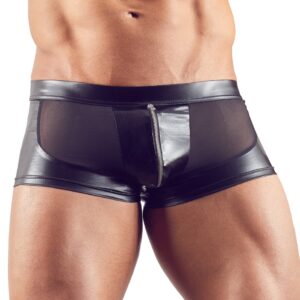 Sexy Powernet Pants mit Wetlook-Einsätzen Svenjoyment Schwarz