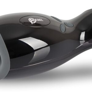 Masturbator mit 7 Vibrationsmodi und Heizfunktion Rebel Schwarz