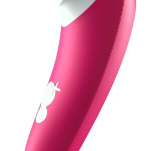 Auflegevibrator Shine Pulsator mit Pleasure Air™ Technologie Romp Pink