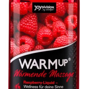 Joydivision WARMup Massageliquid mit Wärme-Effekt und Himbeeraroma 150 ml