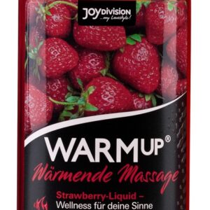 Joydivision WARMup Massageliquid mit Wärme-Effekt und Erdbeeraroma 150 ml
