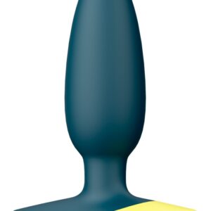 Analplug "Bass" mit 10 Vibrationsmodi und breiter Basis Romp Grün