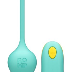 Vibrokugel-Duo "Cello" mit 10 Vibrationsmodi Romp Türkis