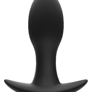 Vibro-Analplug mit 20 Vibrationsmodi und Basis ANOS Schwarz