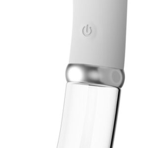 LED Glas-Silikon G-Punkt-Vibrator beidseitig nutzbar mit 10 Vibrationsmodi Liais...