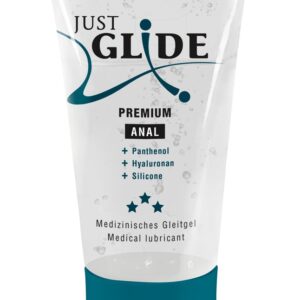 Just Glide Premium Anal Gleitgel mit Hyaluron und Panthenol 50 ml