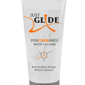 Just Glide Premium Performance auf Wasserbasis mit Silikonanteilen 200 ml
