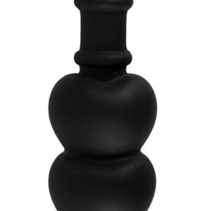 Magic Shiver Analstab in Herzform mit 4 größer werdenden Kugeln