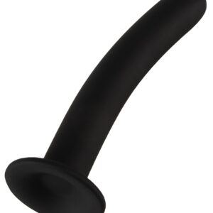 Magic Shiver Flexibler Silikon Analdildo mit Saugfuß 12,6 cm schwarz