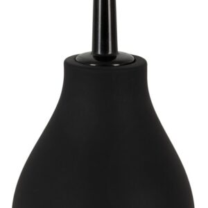 Magic Shiver Analdusche mit Pumpball (200 ml Fassungsvermögen) schwarz