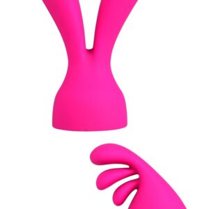 Palmpleasure 2 Aufsätze für den Palmpower Massager Pink