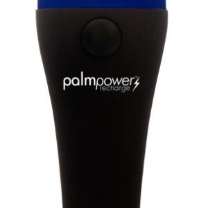 Palmpower Recharge Massagestab mit sehr flexiblem Massagekopf Blau