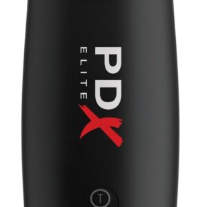 PDX Elite Masturbator Moto Bator 2 mit 5 Vibrationsmodi und 3 Saugmodi Schwarz