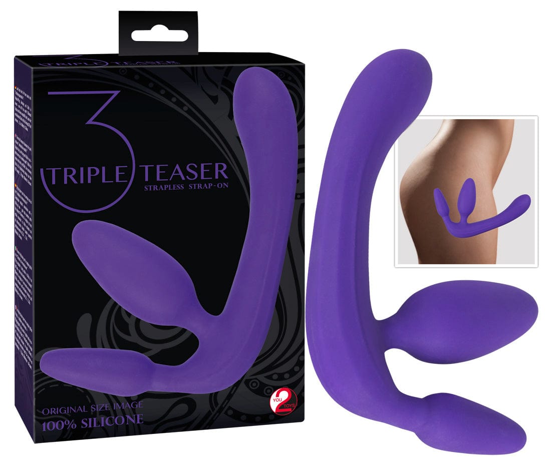Teaser Dreierlein Strap-On Dildo 20 x 4 cm 1 Teaser Dreierlein Strap-On Dildo 20 x 4 cm