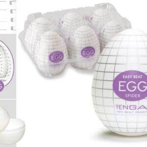 Tenga Egg Spider 6er