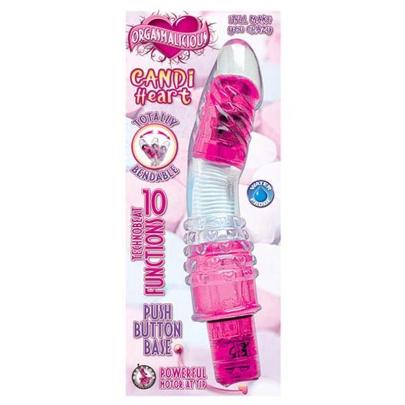 ORGASMALICIOUS Candi Heart Vibrator 1 ORGASMALICIOUS Candi Heart Vibrator
